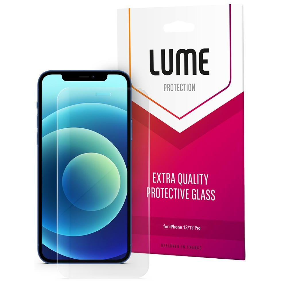 Lume Protection 2.5D Ultra thin Fully Clear for iPhone 12/12 Pro (LU25D61C) - зображення 1