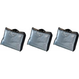 ORGANIZE Набір сумок-органайзерів для речей  S 3 шт Сірий (HS-3S-grey)