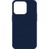 MAKE Apple iPhone 15 Pro Silicone Navy Blue (MCL-AI15PNB) - зображення 1