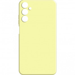MAKE Samsung A25 Silicone Yellow (MCL-SA25YE)