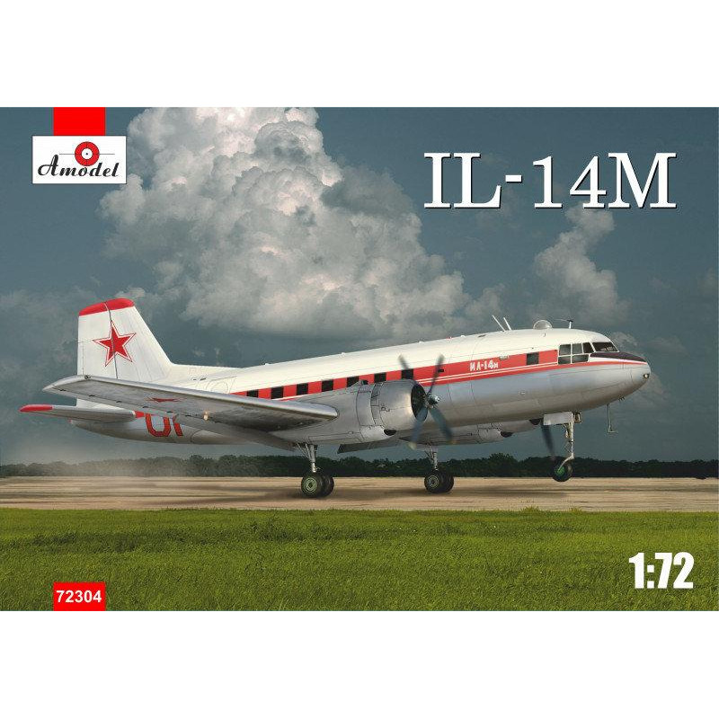 Amodel Пассажирский самолет Ил-14М (AMO72304) - зображення 1