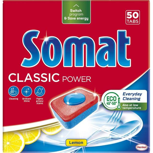 Somat Таблетки для посудомийної машини  Classic 50 шт (9000101809817) - зображення 1
