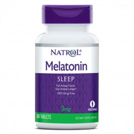 Natrol Мелатонін  3 мг 60 таблеток (NTL00510)
