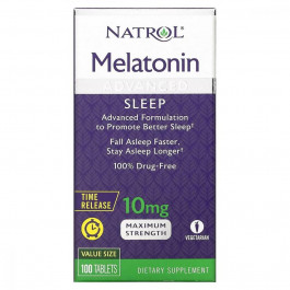 Natrol Time Release 10 мг 100 таблеток (NTL07279)