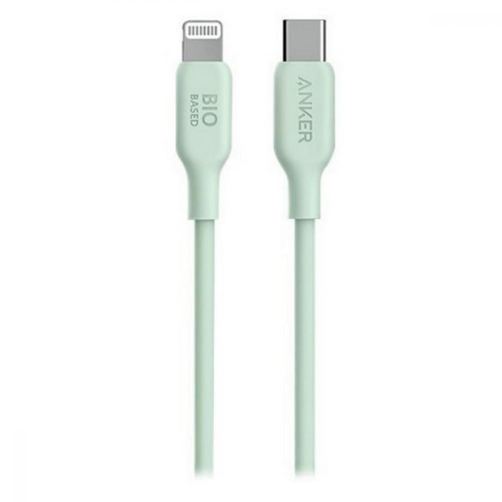 Anker USB-C to Lightning 0.9m Green (A80A1G61) - зображення 1