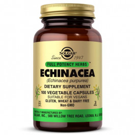Solgar Full Potency Herbs Echinacea, 100 вегакапсул