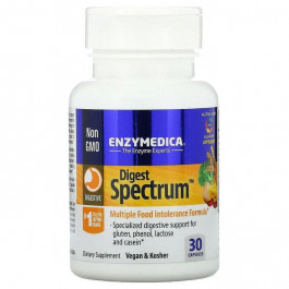 Enzymedica Натуральная добавка  Digest Spectrum, 30 капсул
