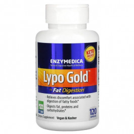 Enzymedica Натуральная добавка  Lypo Gold, 120 капсул