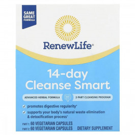 Renew Life Advanced Cleanse Smart 2 баночки по 60 вегетаріанських капсул (REN53450)