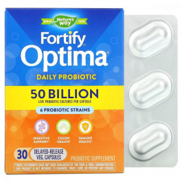 Nature's Way Fortify Optima Daily Probiotic 30 вегетаріанських капсул (NWY10337)