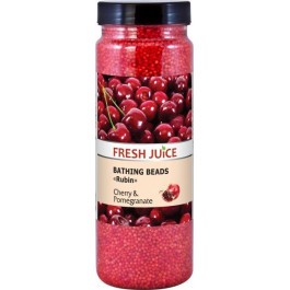 Fresh Juice Средство для ванн  Cherry & Pomegranate 450 г (4823015925146)