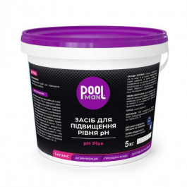  PoolMan pH Plus засіб для підняття рівня рН, 5 кг