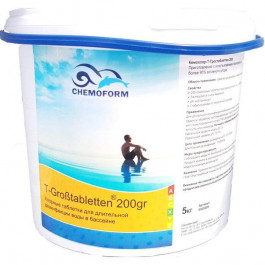 Chemoform T-Grosstabletten хлор тривалої дії у таблетках (200г) 5 кг