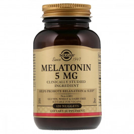 Solgar Мелатонін  5 мг 120 таб (SOL01937)