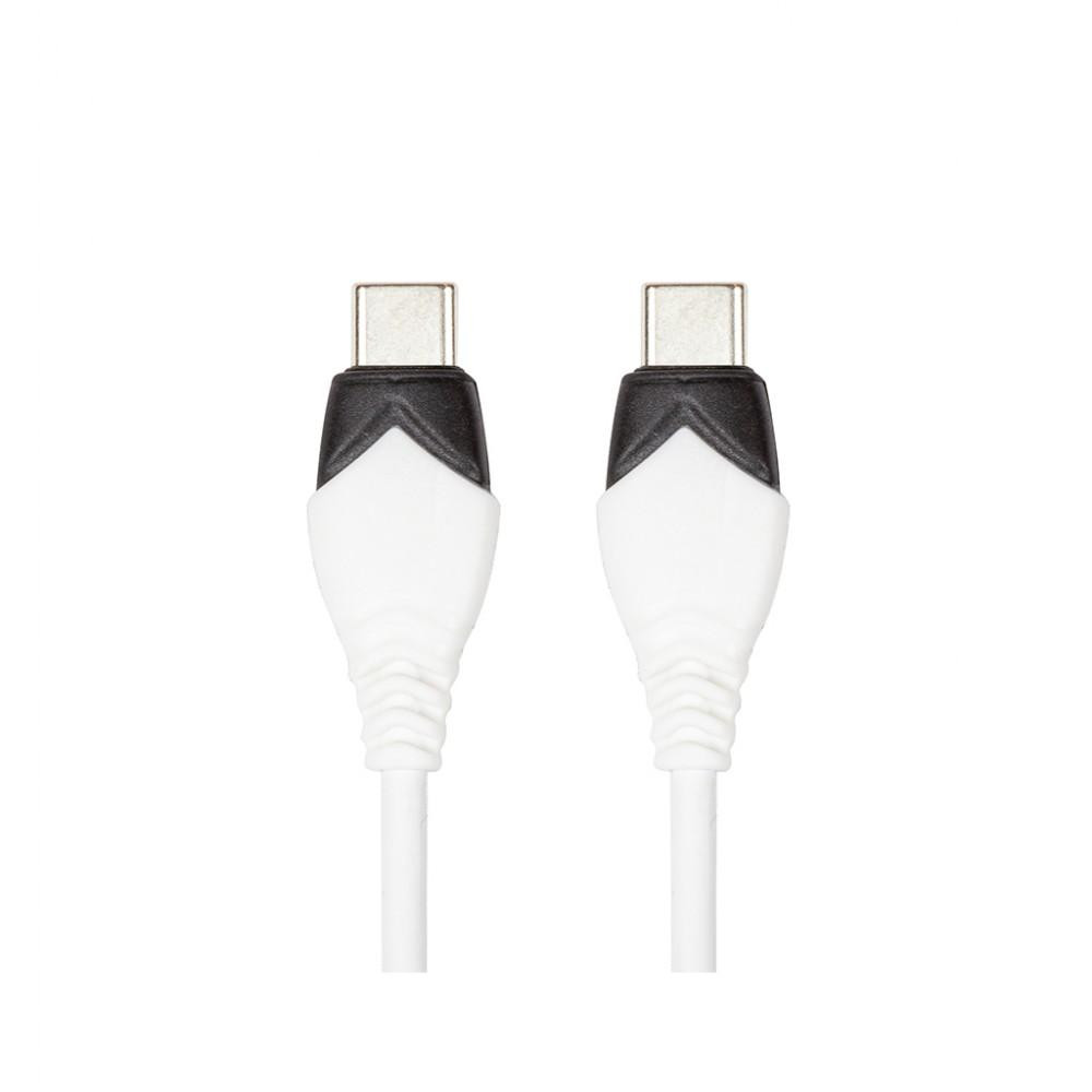 PowerPlant USB Type-C White 1м (CA913282) - зображення 1