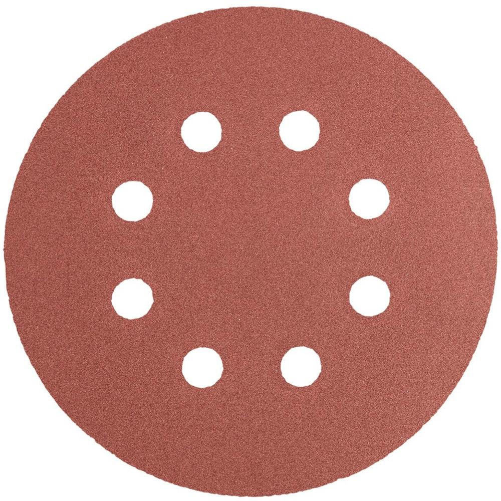 Graphite Шлифовальные круги GRAPHITE на липучке 125 мм, K240, 5 шт. (55H944) - зображення 1