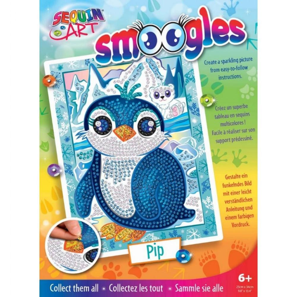 Sequin Art SMOOGLES Пингвин (SA1817) - зображення 1