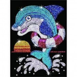 Sequin Art RED Jack Dolphin (SA1304)