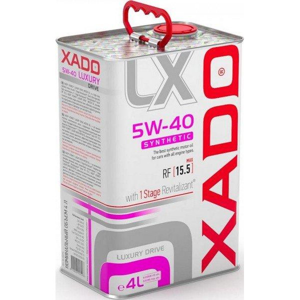 XADO Luxury Drive 5W-40 4 л (20274) - зображення 1