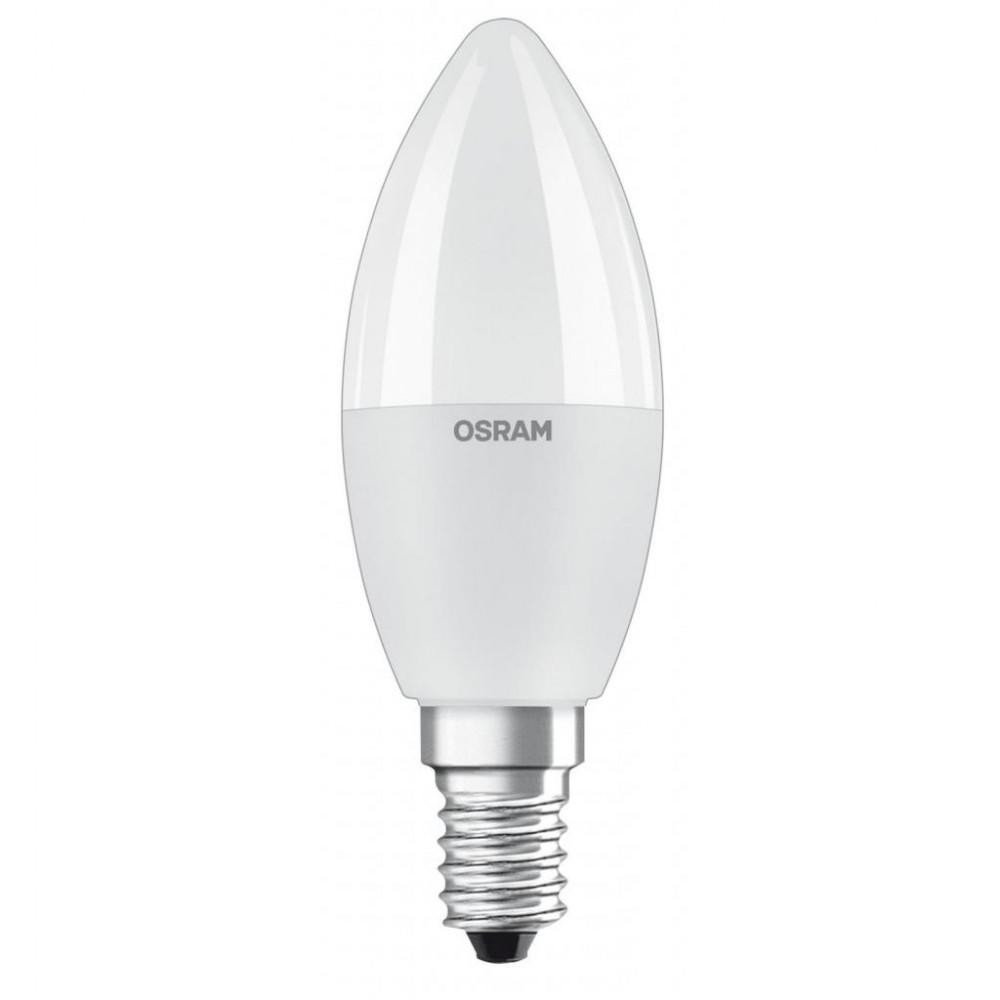 Osram LED B40 4.5W 470Lm 2700K+RGB E14 пульт ДУ (4058075430853) - зображення 1