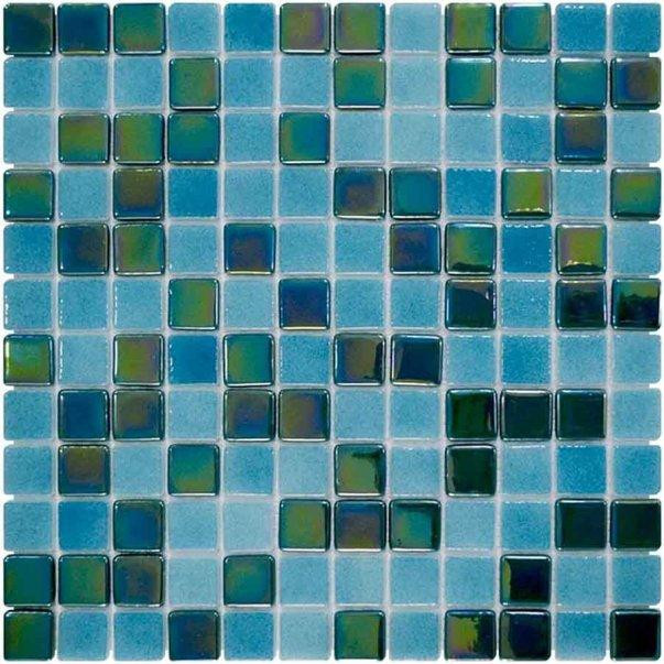 AQUAVIVA Jamaika Metal скляна мозаїка для басейну на сітці (26219) - зображення 1