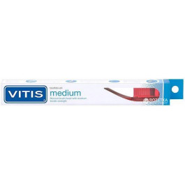   Dentaid Зубная щетка  Vitis Medium Средняя Красная (2842110214056)