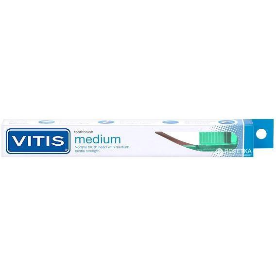 Dentaid Зубная щетка  Vitis Medium Средняя Зеленая (2842110614240) - зображення 1