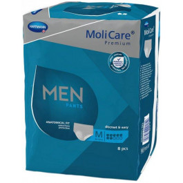 Hartmann Труси поглинаючі для чоловіків  MoliCare Premium Men Рants 7 крапель м 8 шт (4052199275789)