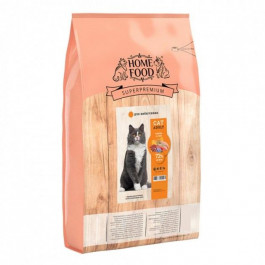 Home Food Корм для взрослых привередливых котов CHICKEN & liVER 3 кг