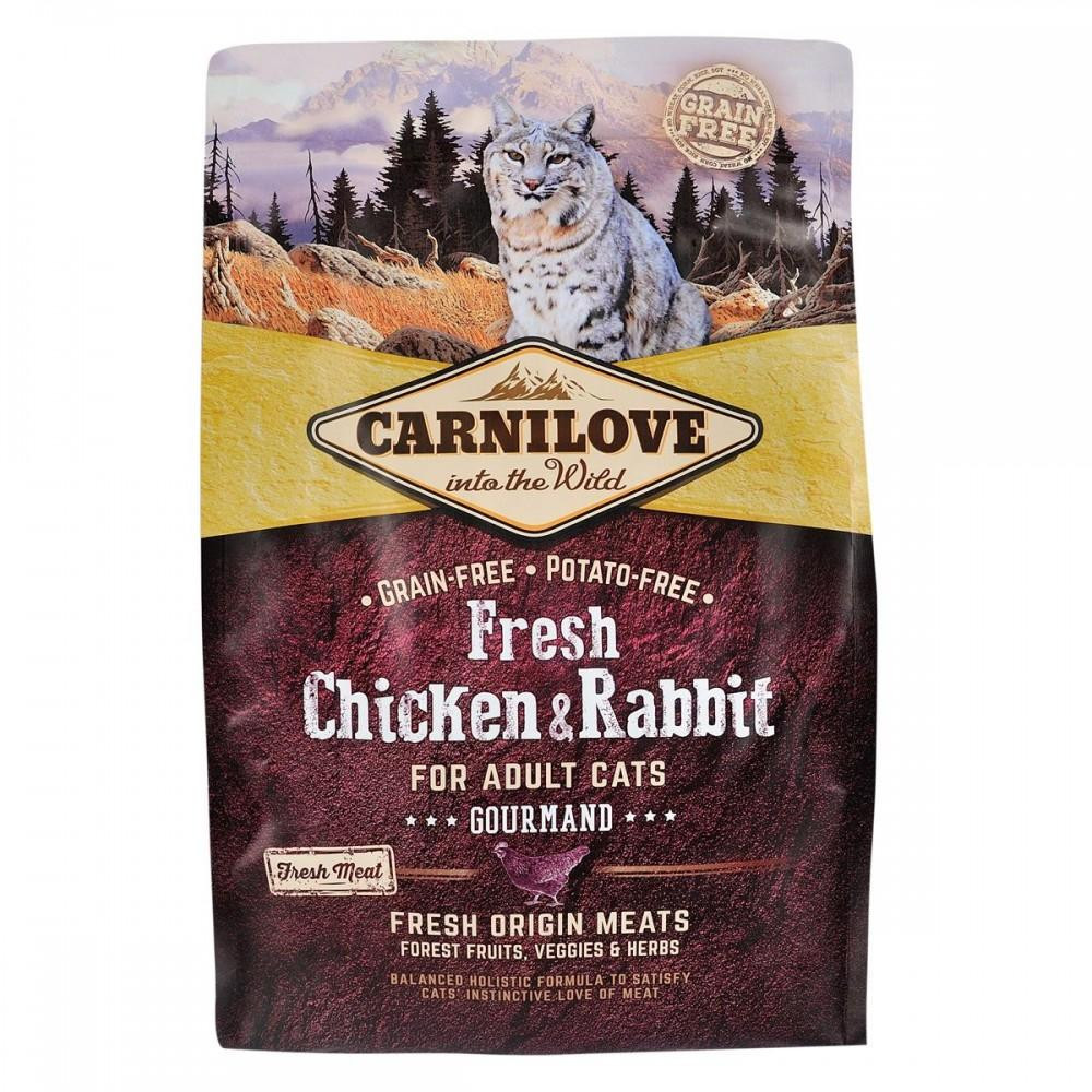 Carnilove Chicken & Rabbit Gourmand 2 кг 170874/7397 - зображення 1