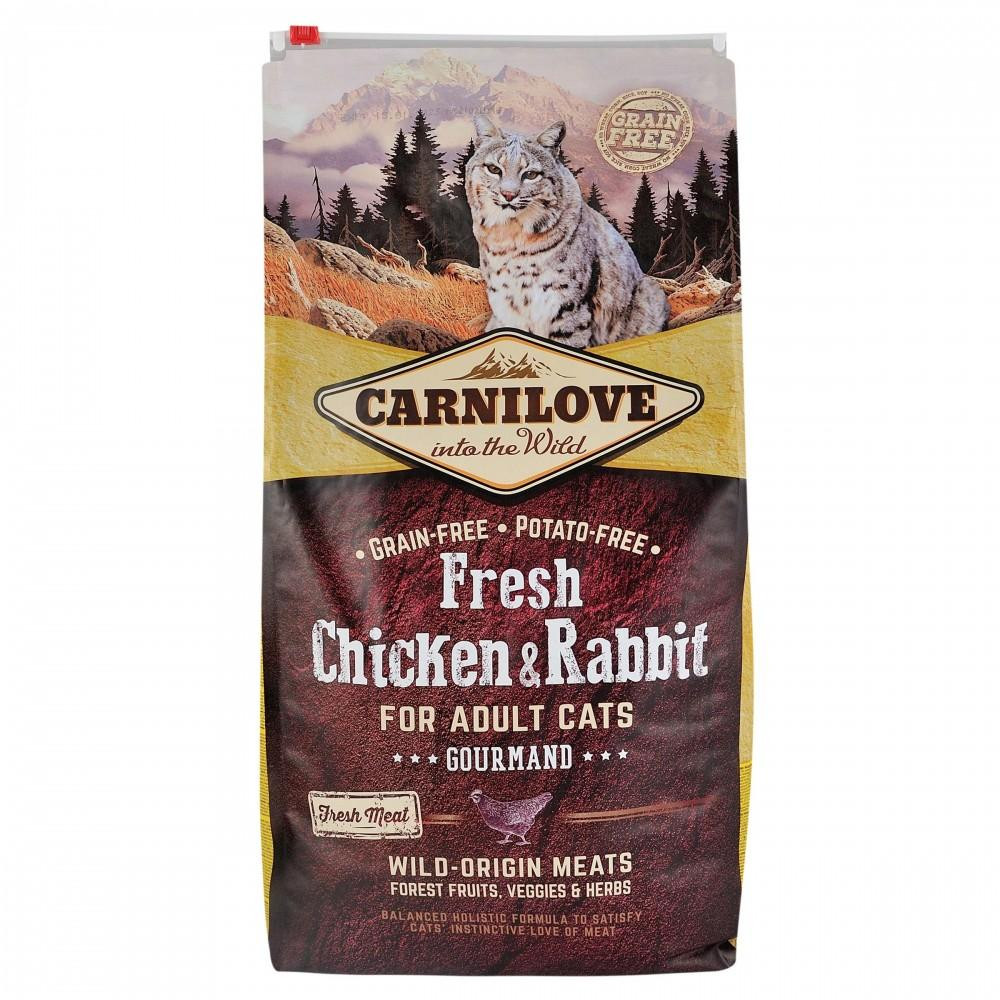 Carnilove Chicken & Rabbit Gourmand 6 кг 170875/7410 - зображення 1