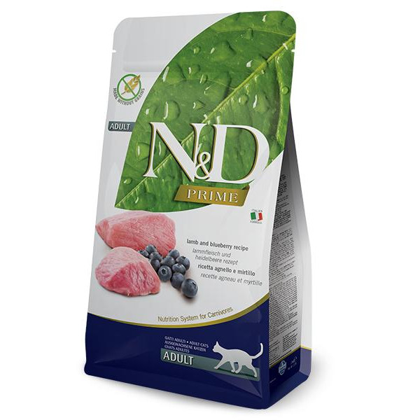 Farmina N&D Prime Grain Free Adult Lamb and Blueberry 5 кг 156420 - зображення 1