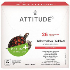 Attitude Таблетки для посудомоечних машин , 26 шт. (626232432282)