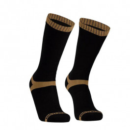 Dexshell Шкарпетки водонепроникні  Hytherm Pro Socks, розмір S, чорні з коричневою смугою