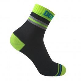 Dexshell Шкарпетки водонепроникні  Pro visibility Cycling, р-р L (43-46), з зеленою смугою
