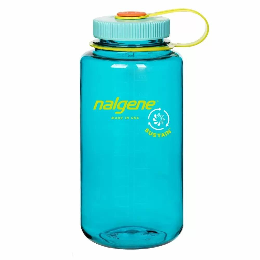Nalgene Wide Mouth Sustain Water Bottle 0.95L Cerulean (2020-0432) - зображення 1