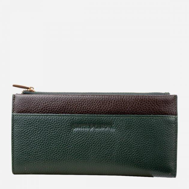 Smith & Canova Жіночий гаманець шкіряний  FUL-26801 Green Brn (2900000087569) - зображення 1