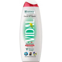 Vidal Гель-шампунь для душу  Antibacterial Hair & Body Wash Mint & Lime Антибактеріальний з м'ятою та лайм