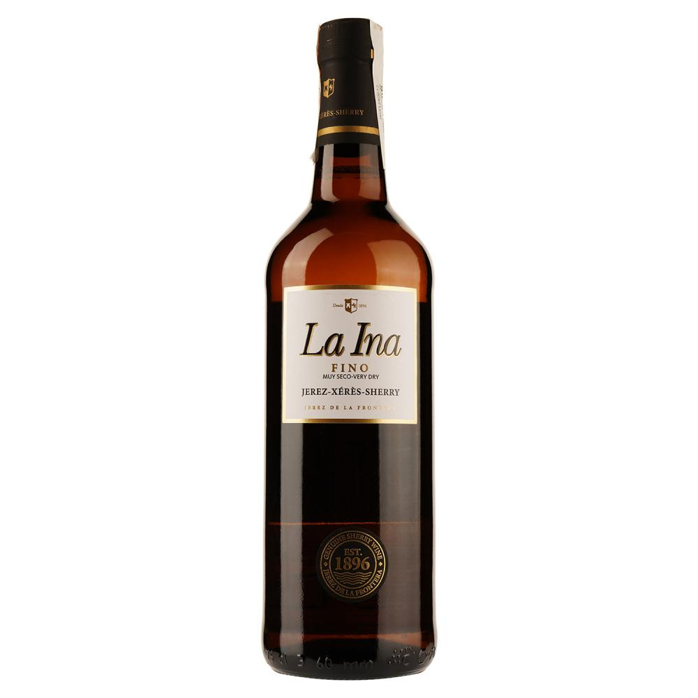 La Ina Вино  FINO SHERRY кріплене сухе біле 0.75 л 15 % (8412325002751) - зображення 1