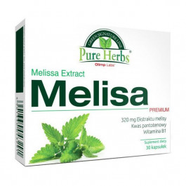 Olimp Labs Melisa Premium 320 mg melissa extract (30 капс)