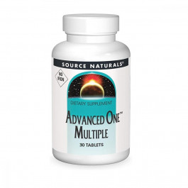 Source Naturals Мультивітаміни та Мінерали, без заліза, Advanced One Multiple No Iron, , 30 таблеток