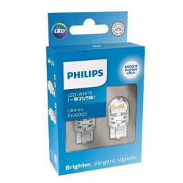 Philips W21/5W LED White Ultinon Pro6000 12В (11066CU60X2)