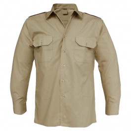 Mil-Tec Service Long Sleeve Shirt - Khaki (10931004-902)