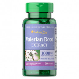 Puritan's Pride Valerian Root 1000 mg 90 Softgels