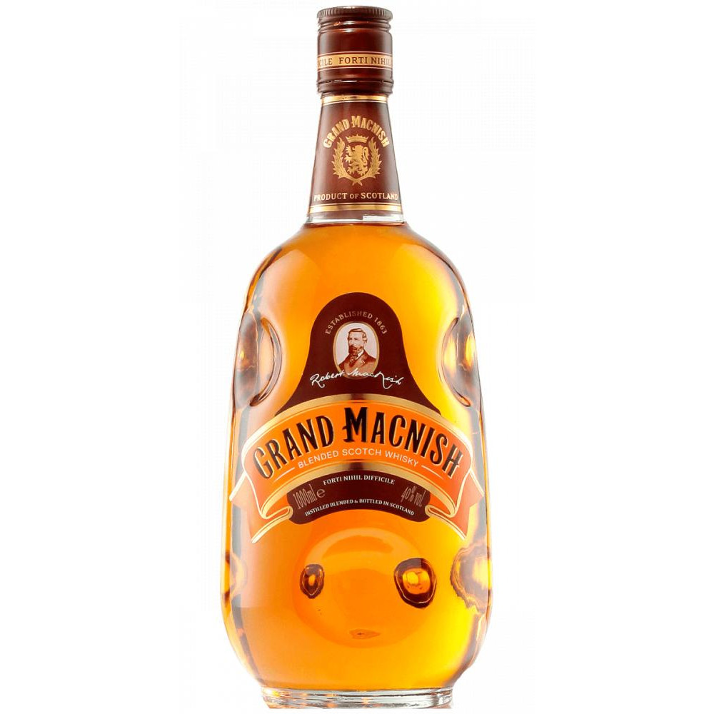 Grand MacNish Віскі  Original Blended Scotch Whisky, 40%, 1 л (5024546356587) - зображення 1