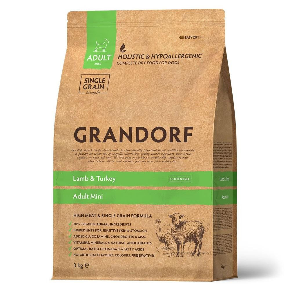 Grandorf Lamb & Brown Rice Adult Mini - зображення 1
