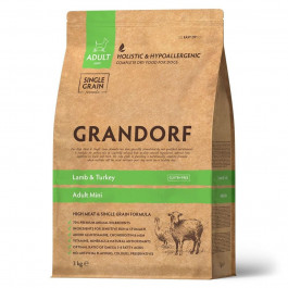 Grandorf Lamb & Brown Rice Adult Mini 3 кг