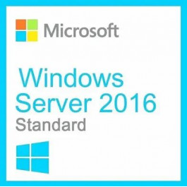 Microsoft ПО Windows Svr Std 2016 64Bit English DVD 16 Core (P73-07113)