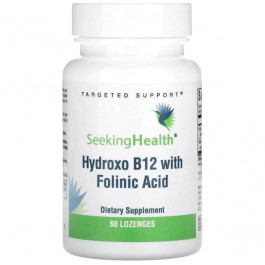 Seeking Health Вітамін B12 і Фолієва кислота  60 жувальних таблеток (SKH52043)