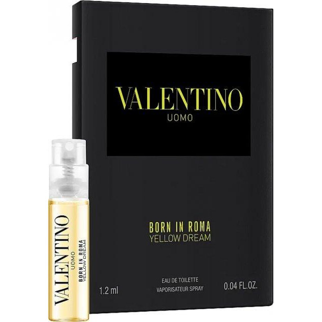 Valentino Uomo Born In Roma Yellow Dream Туалетная вода 1 мл Пробник - зображення 1